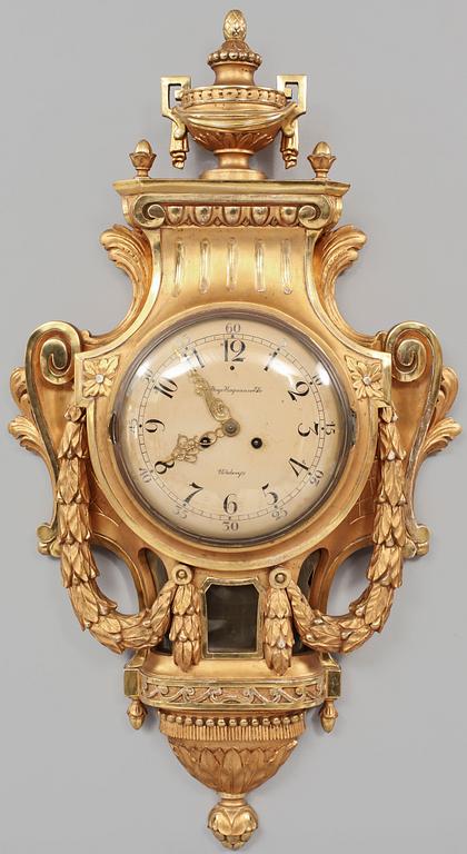 VÄGGUR, August Mangusssons eftr, Göteborg, gustaviansk stil, 1900-tal.