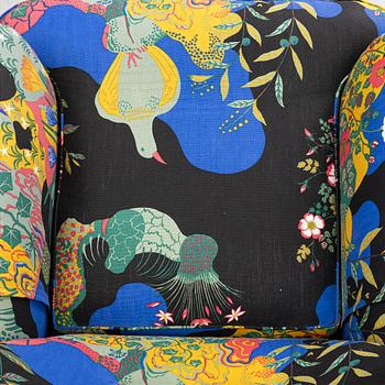 Josef Frank, fåtölj, modell 568, Firma Svenskt Tenn.
