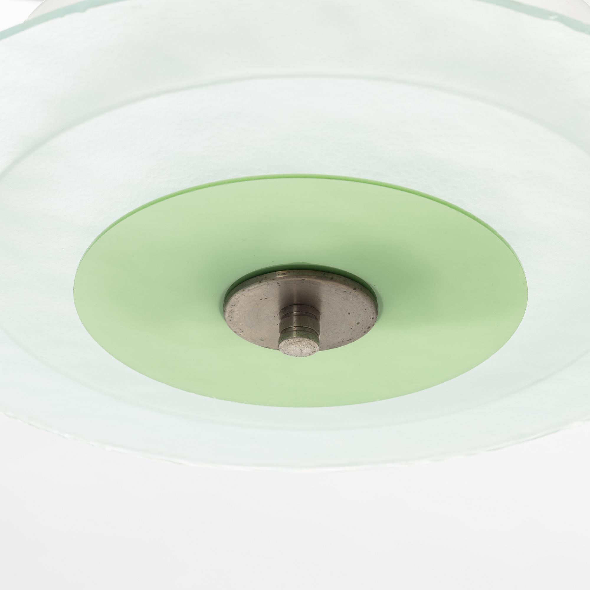 Taklampa, funkis, 1930-tal.