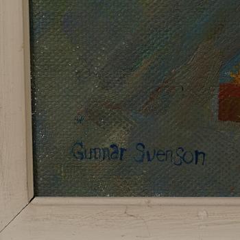 GUNNAR SVENSSON, olja på duk, signerad.