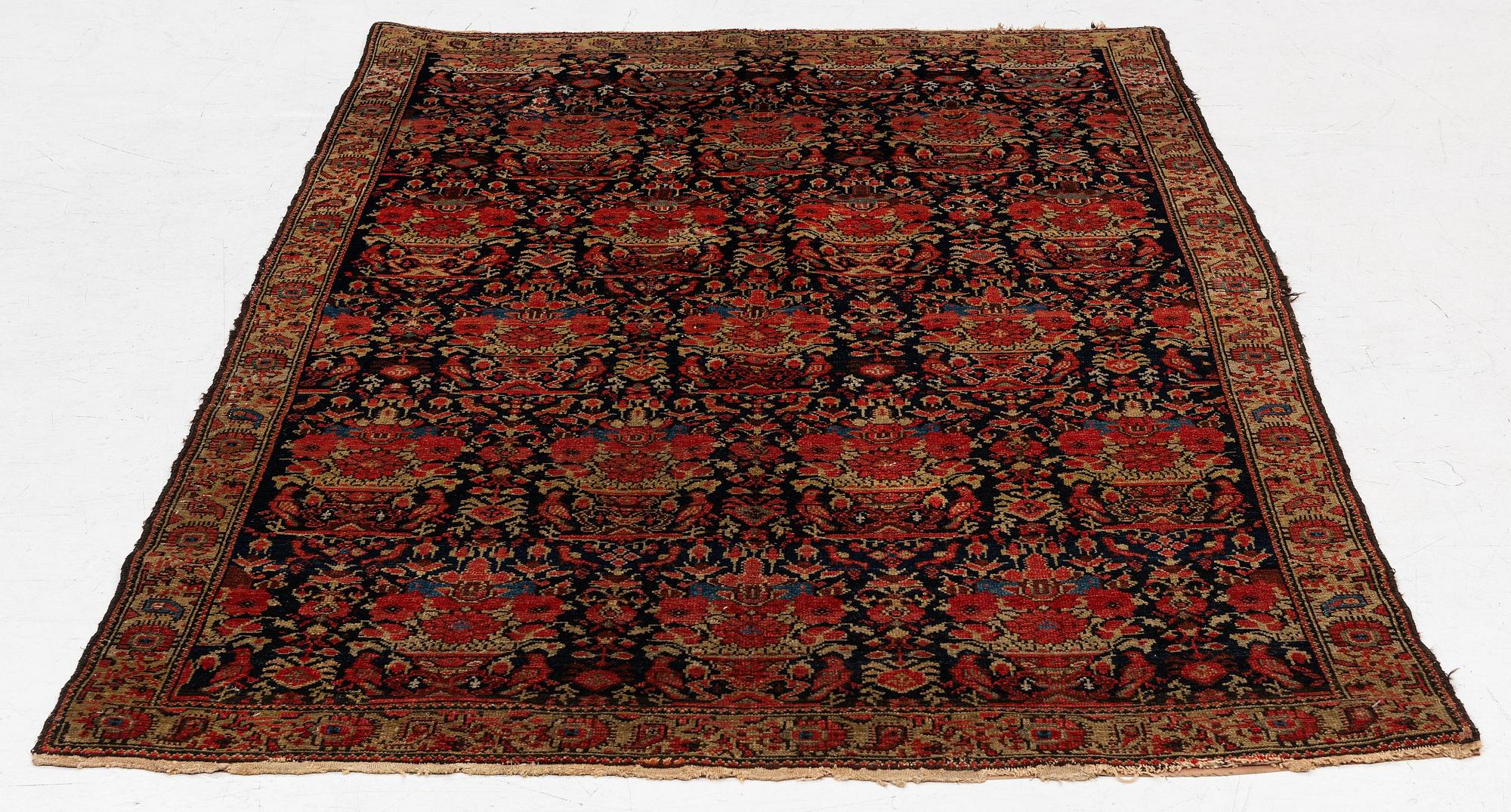 A Senneh carpet, West Persia, c. 187 x 125 cm.