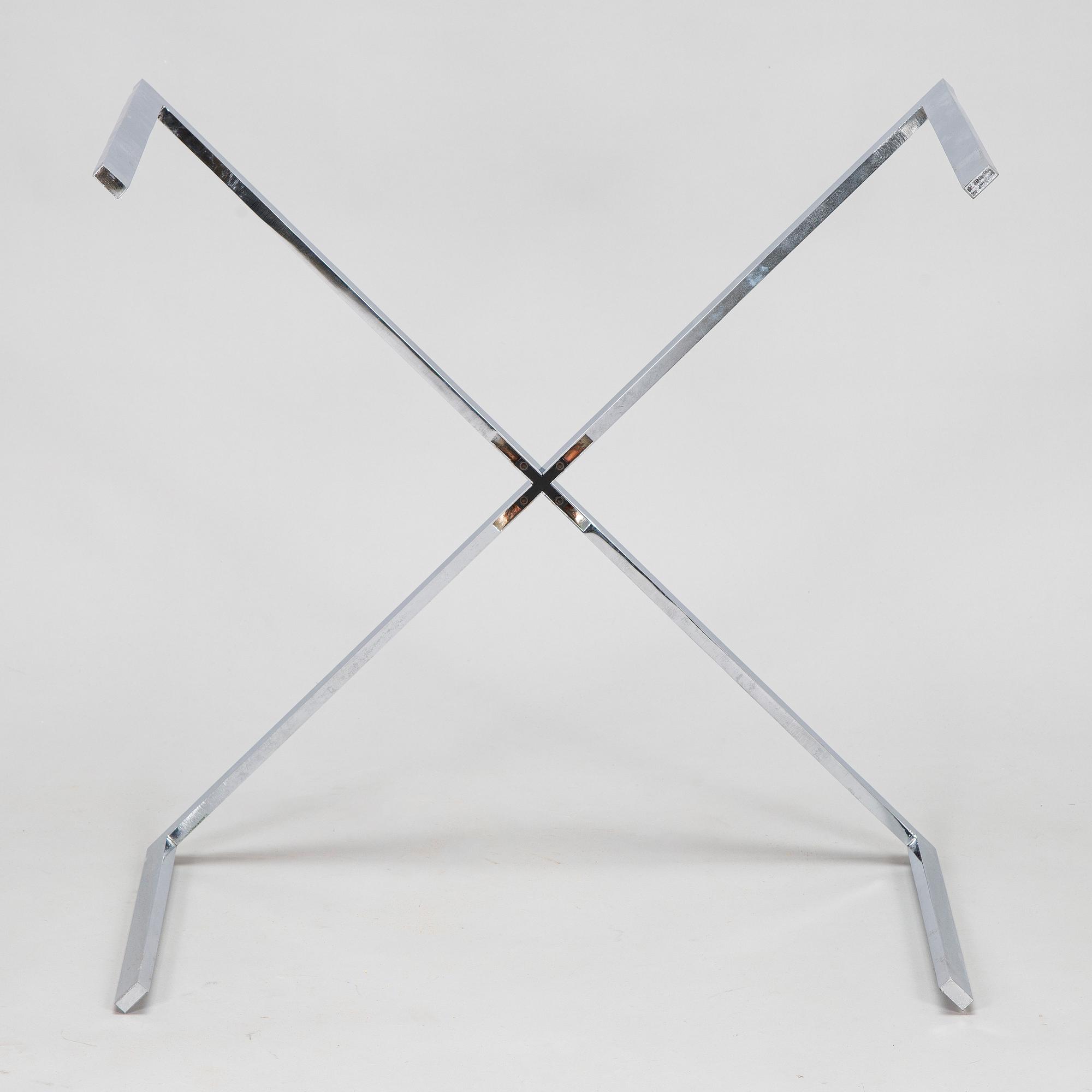 Ludwig Mies van der Rohe,  a 1965 'Barcelona' coffee table for Knoll.