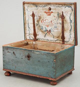 KISTA, allmoge, 1800-talets första hälft.