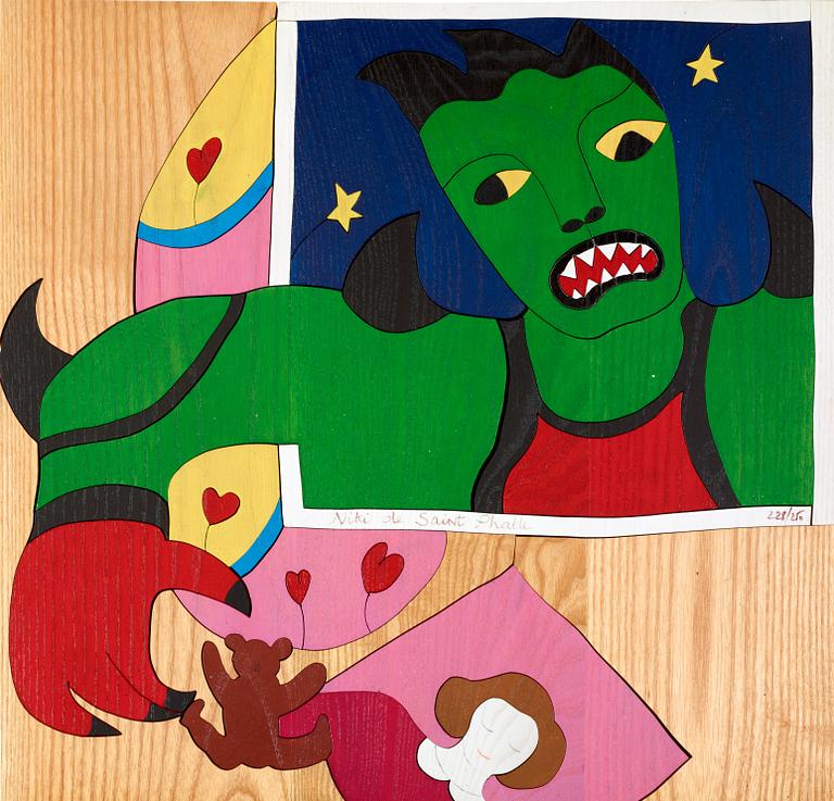 Niki de Saint Phalle, Utan titel, from: "Méchant, méchant".