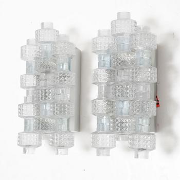 Gert Nyström, a pair of 'Festival' wall lamps, Fagerhults Belysning, second half of the 20th Century.