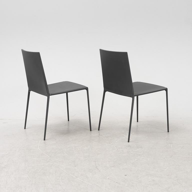 A set of six 'Alma' chairs by Roberto Barbieri for Maxalto B&B Italia, designed 2002.