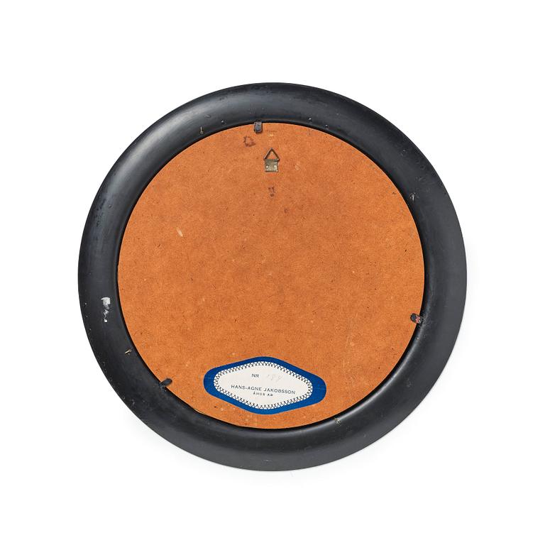 Hans-Agne Jakobsson, spegel, modell "184", Hans Agne Jakobsson AB, Åhus 1950-tal.