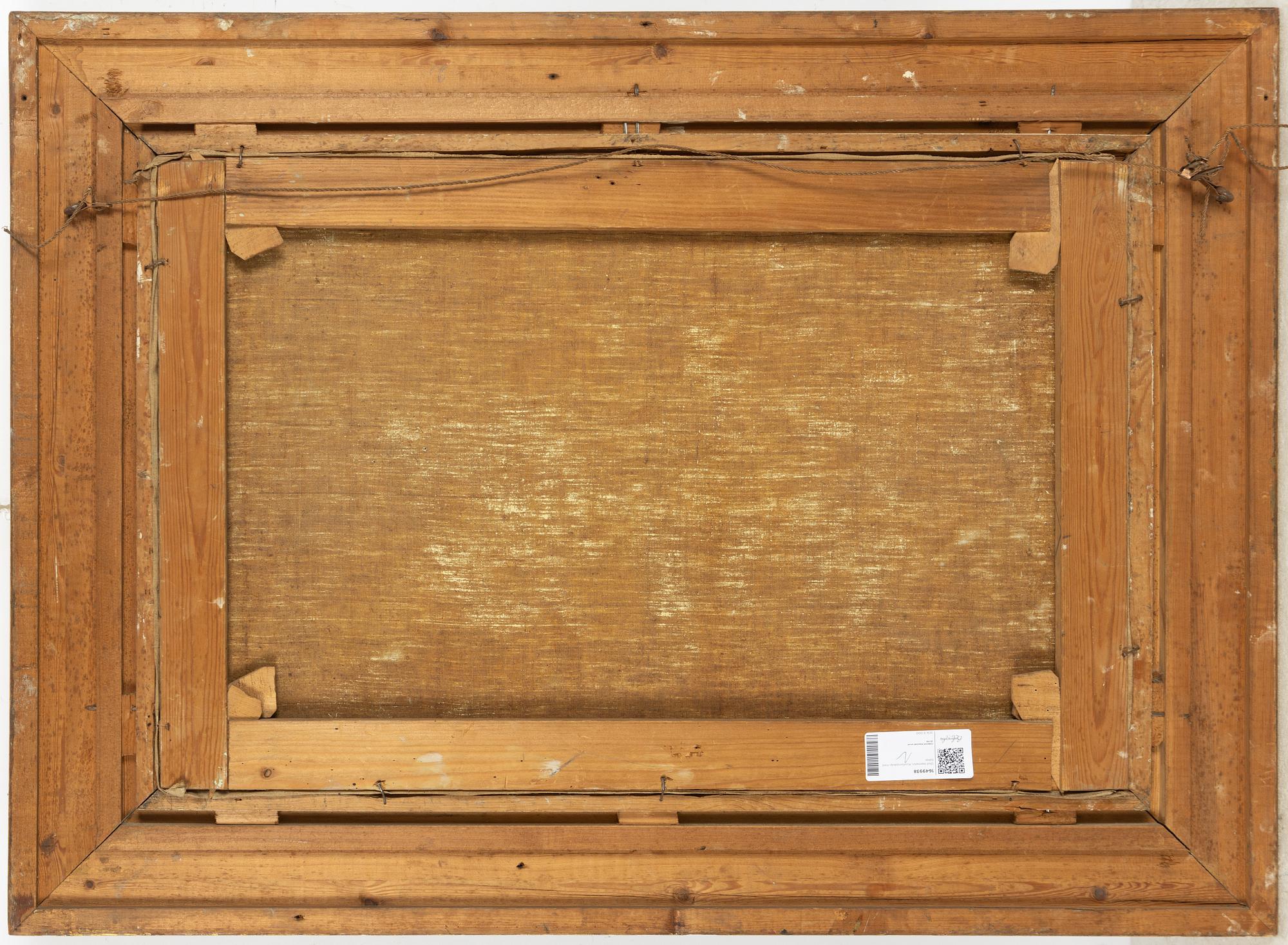 Olof Hermelin, Kustlandskap med båtar.