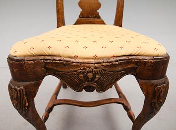 STOLAR, 5 st, senbarock, 1700-tal.