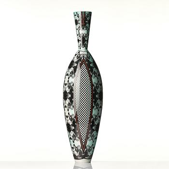 Åsa Lindström, a unique ceramic floor vase, Rörstrand, 1991.