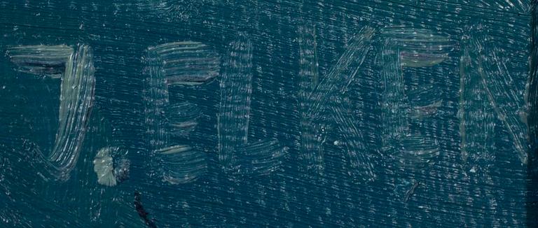 JAAN ELKEN, olja på duk, signerad.