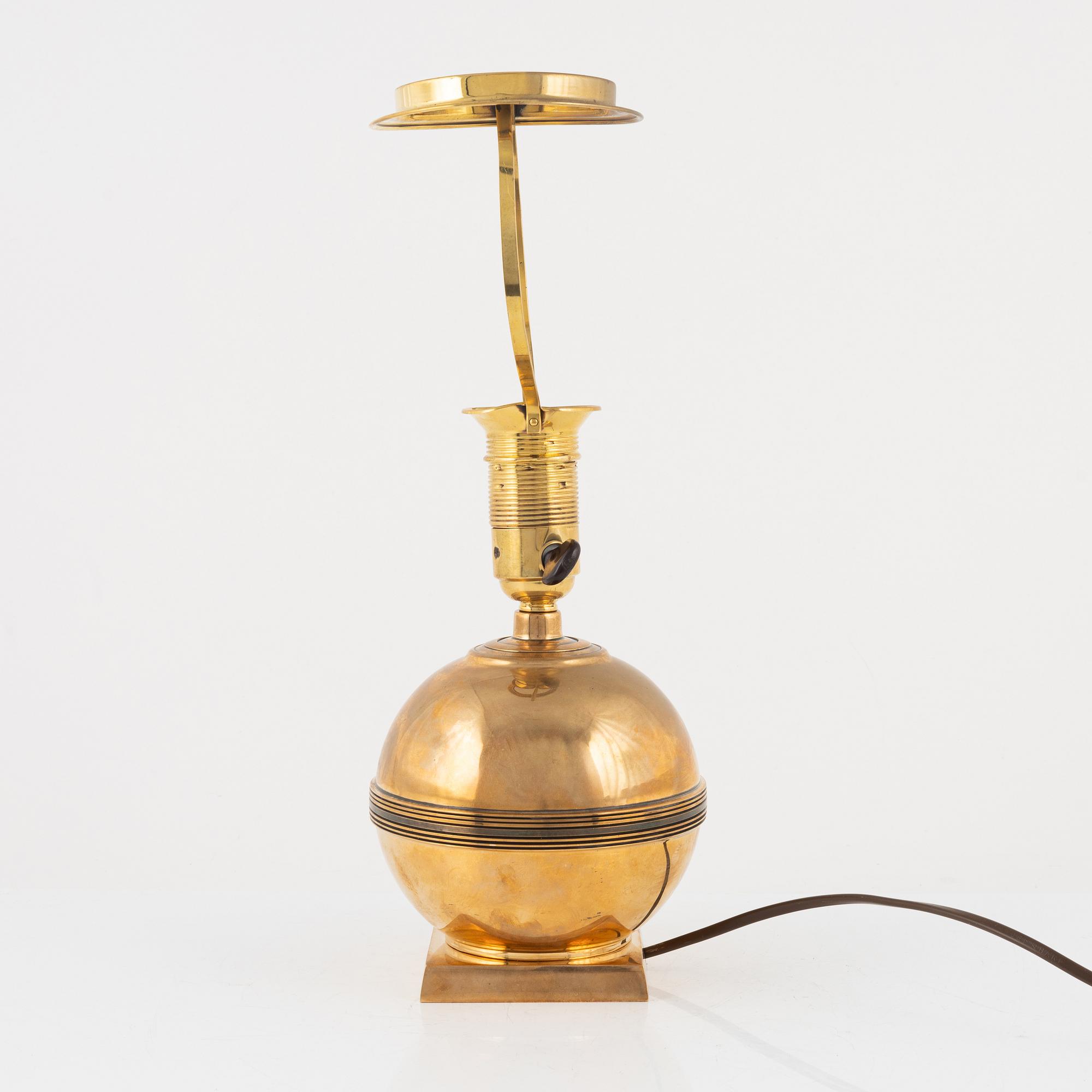 Bordslampa, GAB, 1930-tal.