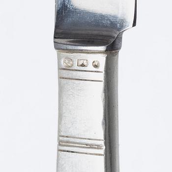 Bestickservis, 103 delar, silver, "Rosenholm", GAB, Stockholm, 1930/40-tal.