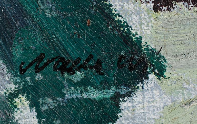 NALLE WERNER, 2 st, olja på duk, signerade.