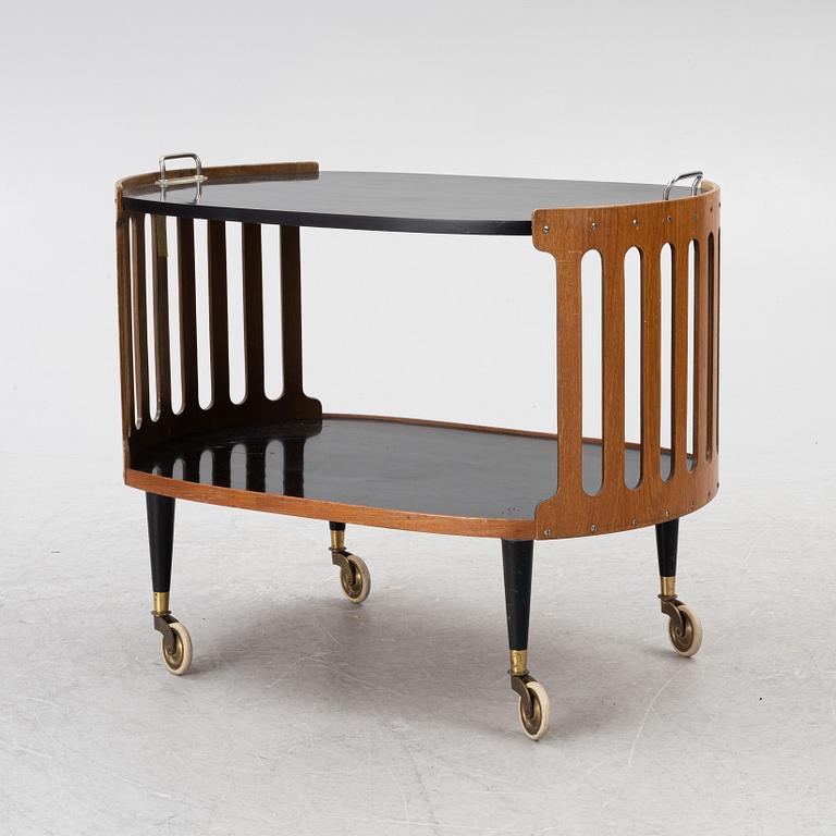 Serveringsvagn, 1950-tal.