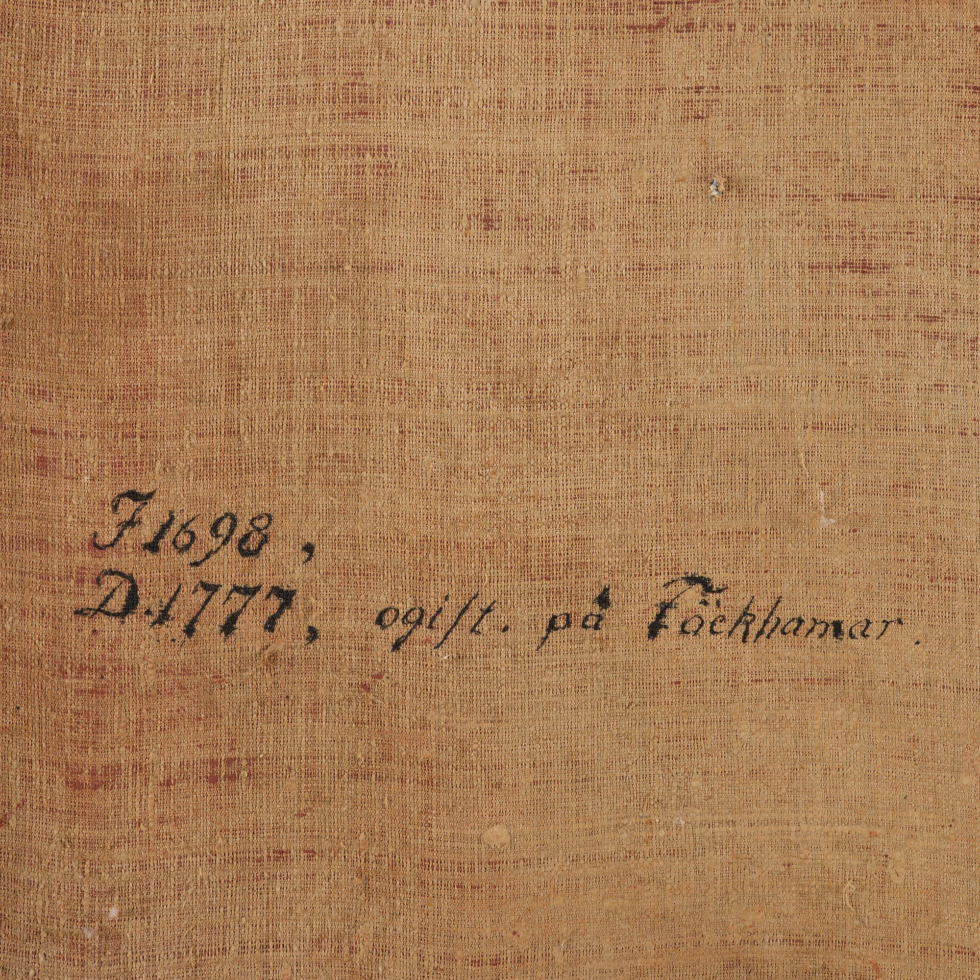 Johan Stålbom, attributed to, "Hedvig Eleonora Creutz" (née Natt och Dag) (1698-1777).