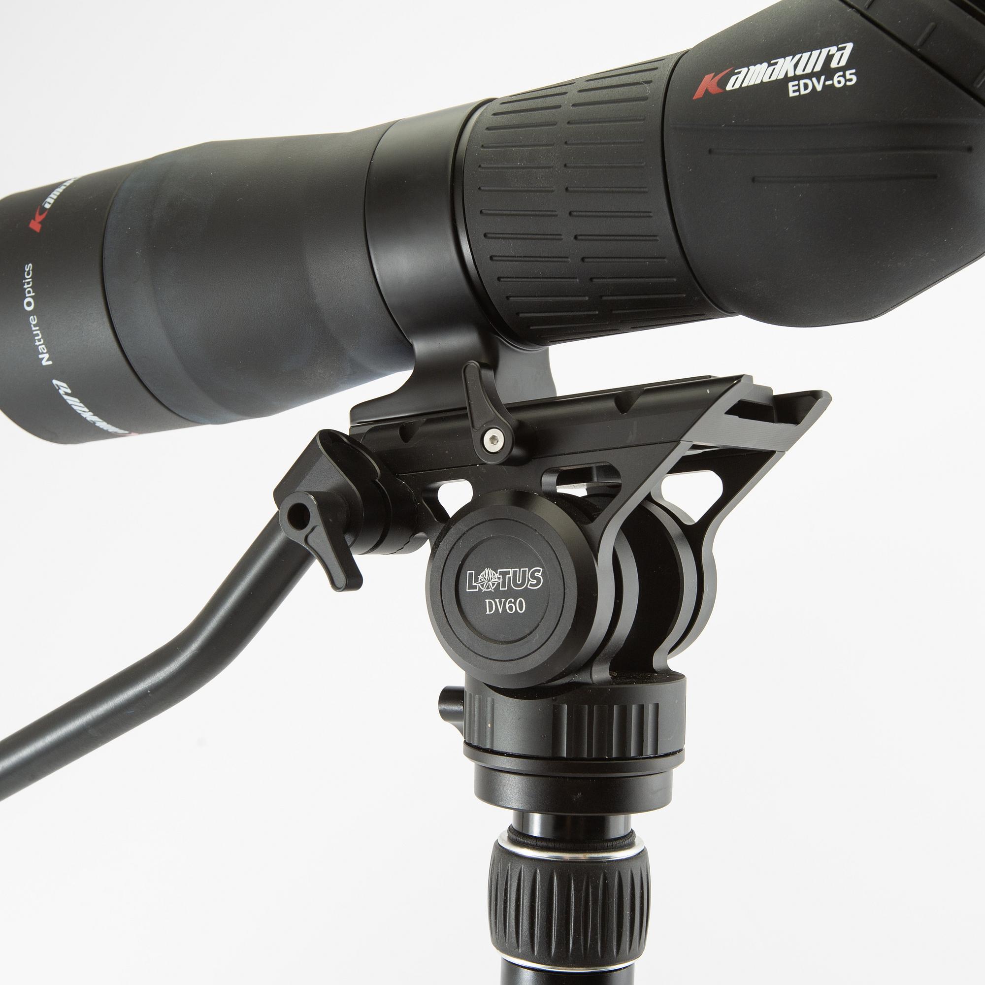 Spotting scope with tripod Kamakura EDV-65 Japan.