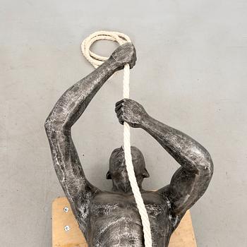 Skulptur, "Climbing man" Art People Gallery.