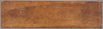 RELIEF. trä, Indien, 1900-talets första hälft.