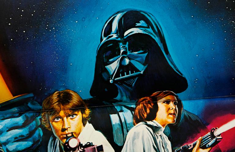 AFFISCH, Star Wars.