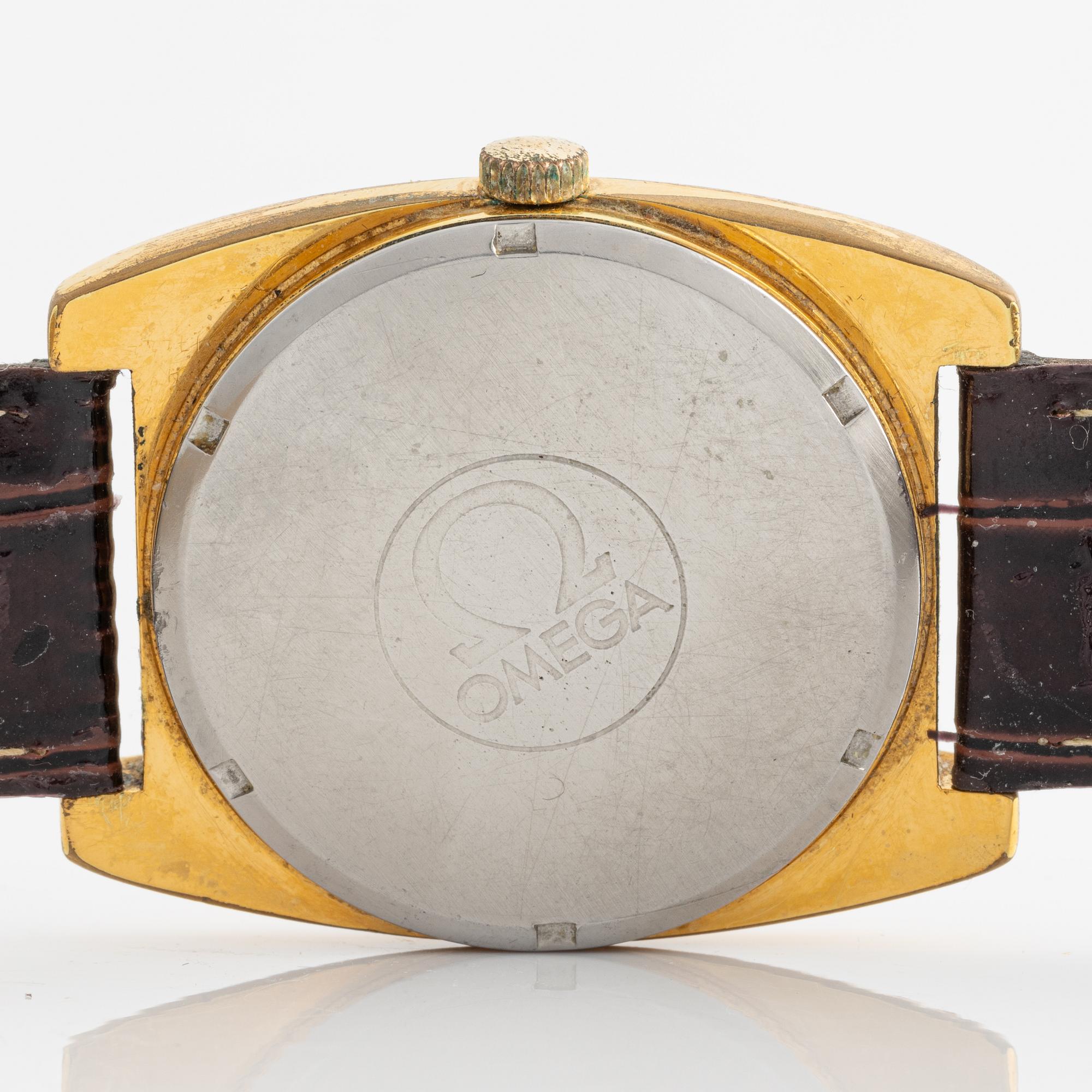 Omega, Genève, wristwatch, 36 mm.