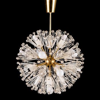 A "Snowball" model Pyj-140702 ceiling light  for Rupert Nikoll, 1960s.