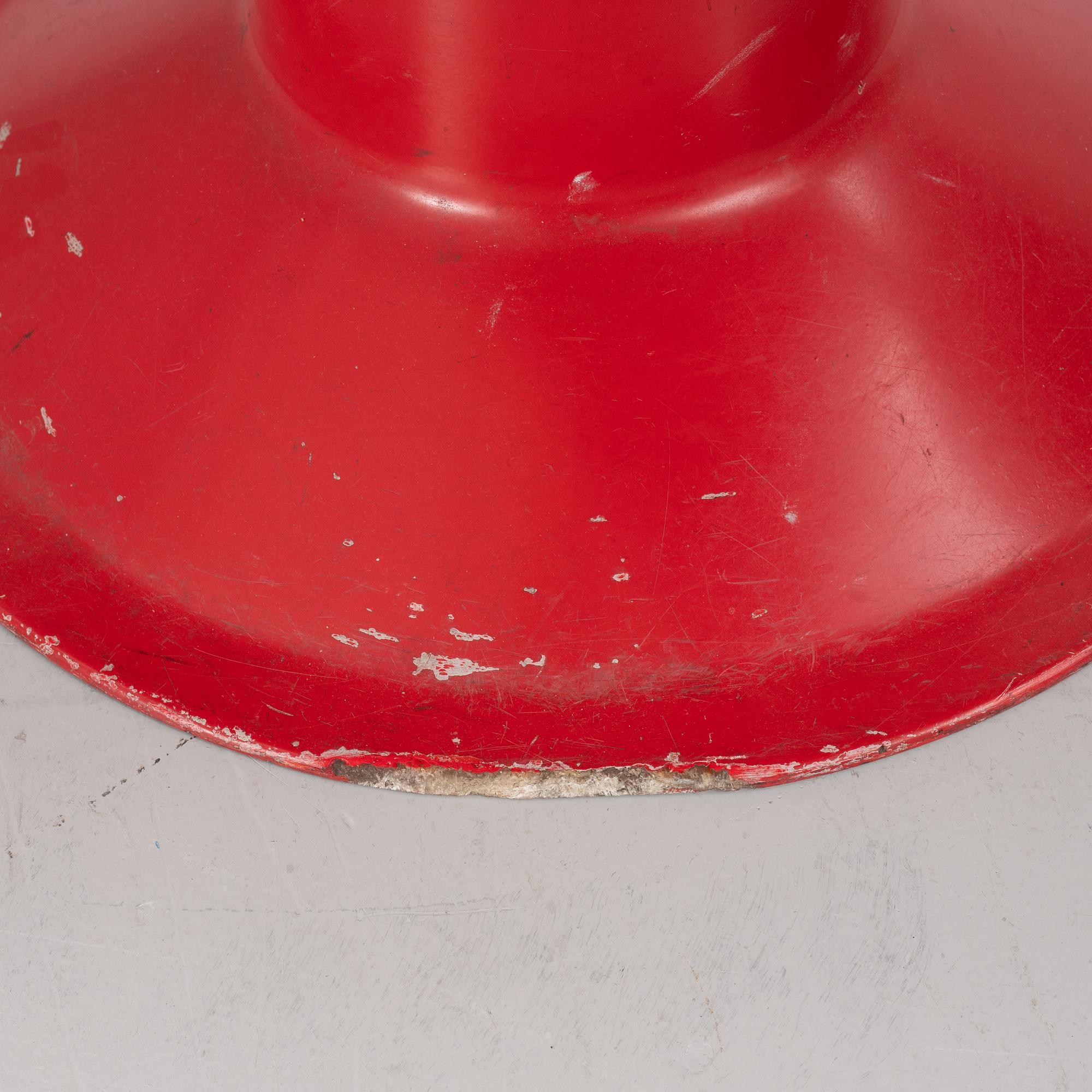 Yrjö Kukkapuro, a pair of 'Saturnus' tables and eight chairs, Haimi, Finland, 1970's.