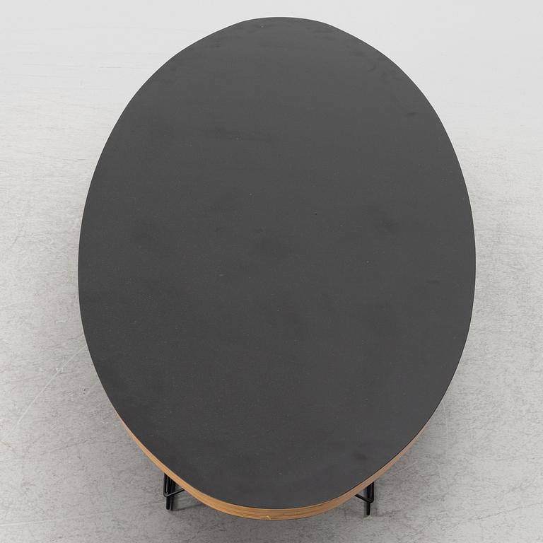 Charles & Ray Eames, a coffee table, 'Surf Board Table'.