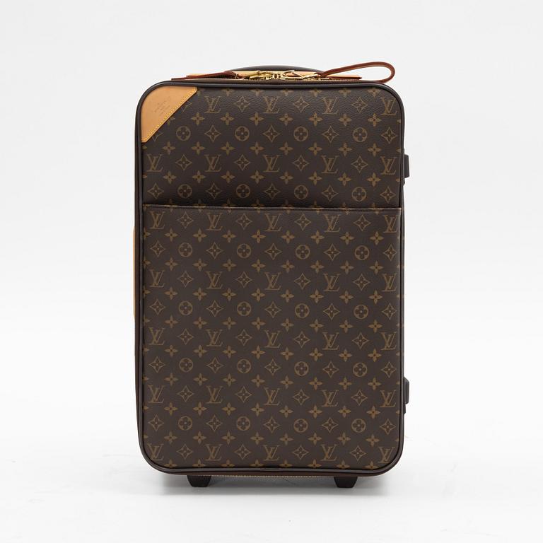 Louis Vuitton, a monogram canvas 'Pégase 60' suitcase, 2004.