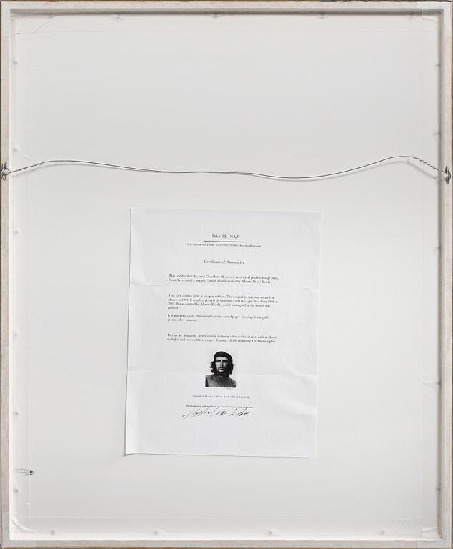 ALBERTO KORDA, silvergelatinfotografi, sign o dat 1960, sent 1990-tal.