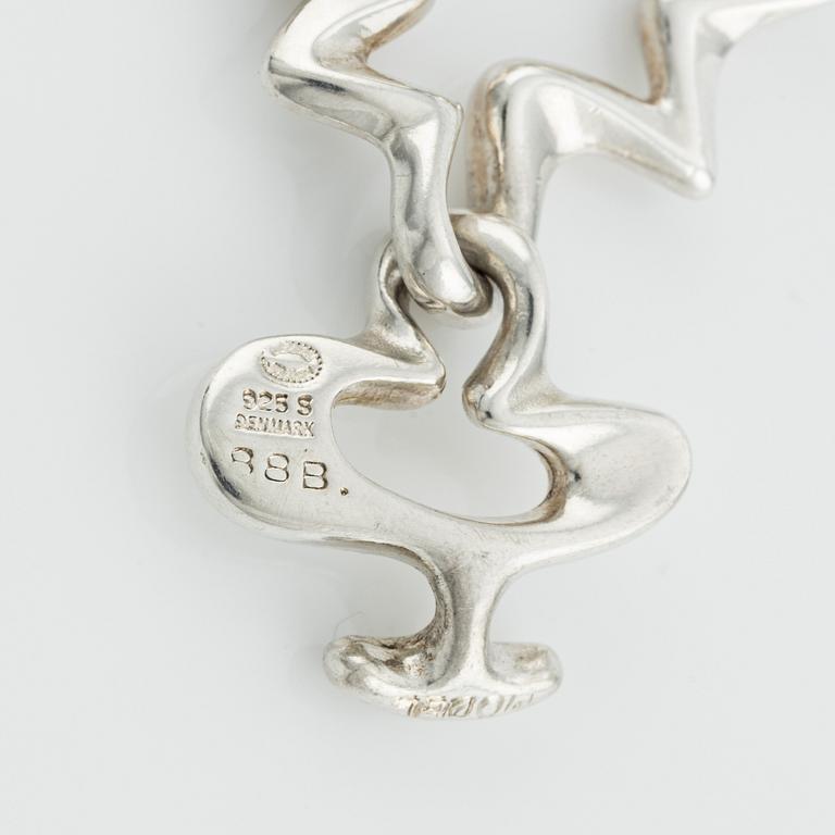 Henning Koppel, a sterling silver bracelet for Georg Jensen, Denmark.