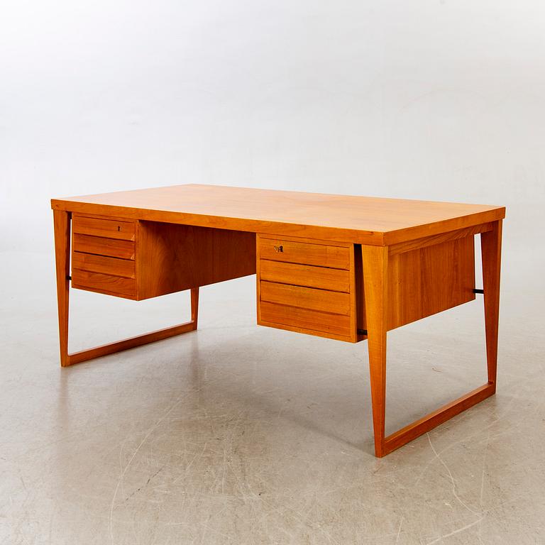 Kai Kristiansen,writing desk modell 70, Feldballes Møbelfabrik, Denmark, 1960's.