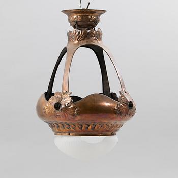 Taklampa, jugend, tidigt 1900-tal.