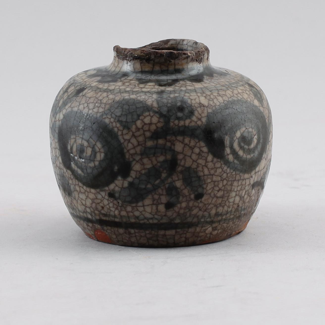 VAS, stengods, Kina, Mingdynasti Hongwu 1300-tal.