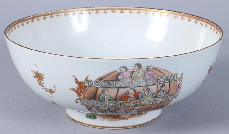 BÅLSKÅL, porslin, troligen Samson.