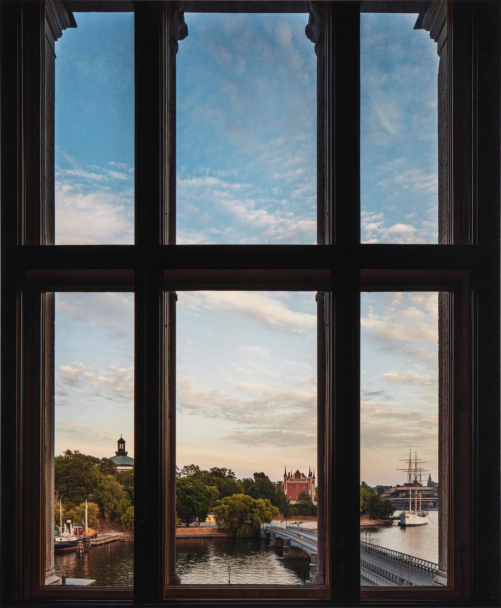Bruno Ehrs, "Skeppsholmen i skymningsljus", 2018.