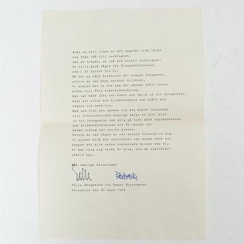 Fotografi Centrum, "Jubileumspärm", Stockholm, 1985.