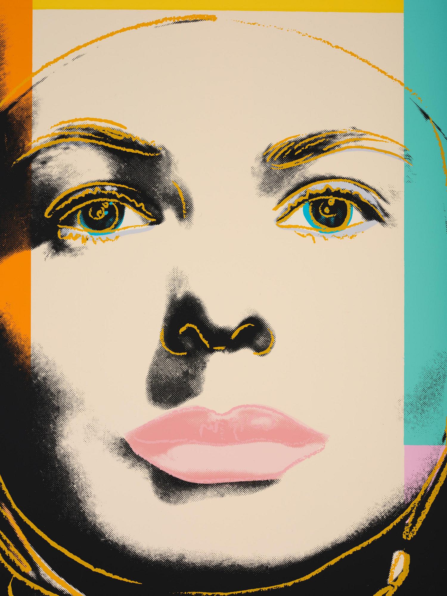 Andy Warhol, "The Nun", ur: "Three portraits of Ingrid Bergman".