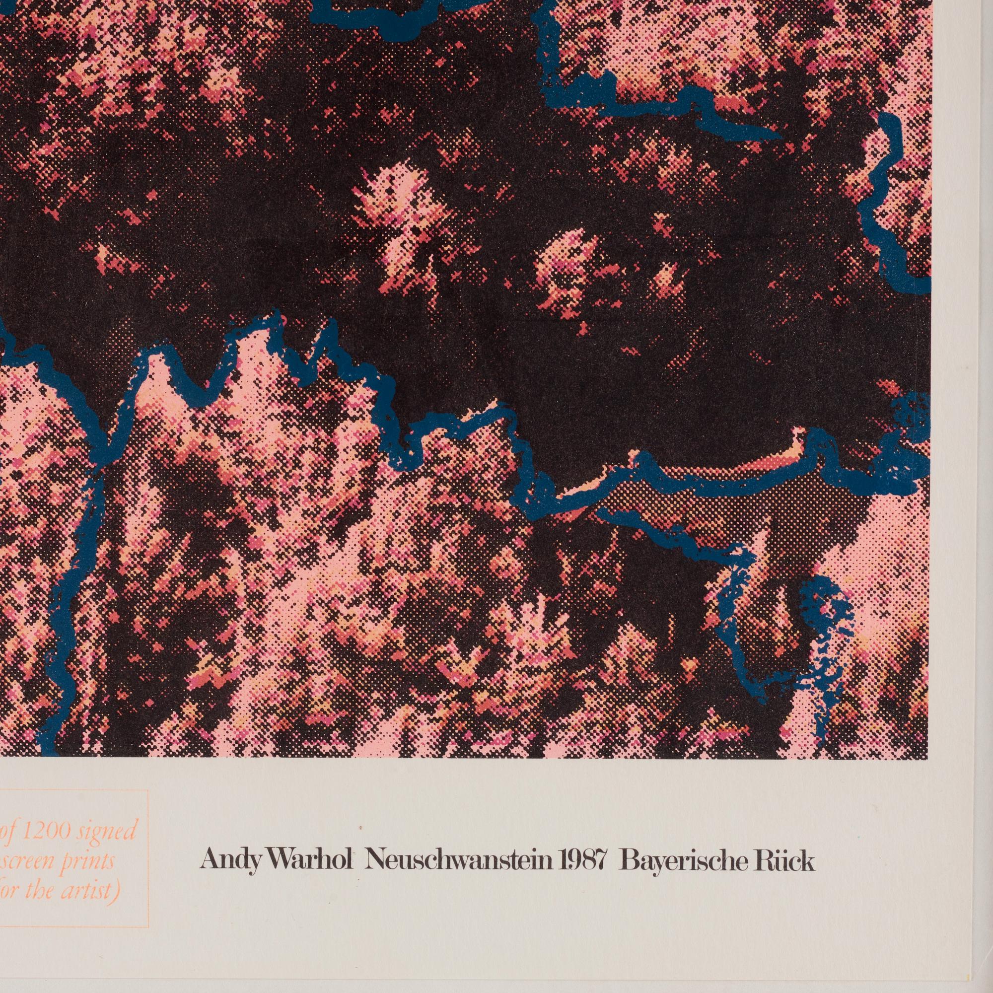 Andy Warhol, 'Neuschwanstein'.