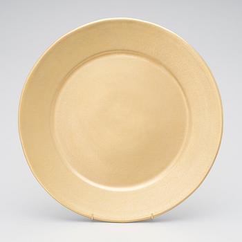 TOINI MUONA, A DISH. Sign. TM, Arabia. 1960s.