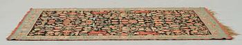 A BEDCOVER/A TAPESTRY, tapestry weave, ca 195,5 x 141,5 cm, Scania, Sweden, signed MLH 1927,