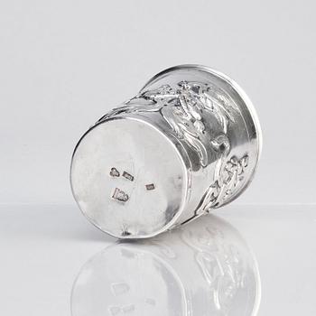 A Russian silver beaker, mark of Feodor Petrov, Moscow 1783.