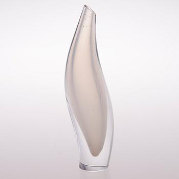 TAPIO WIRKKALA, MALJAKKO, "Kalanrakko" 3299, taidelasi. Signeerattu Tapio Wirkkala -56 Iittala.