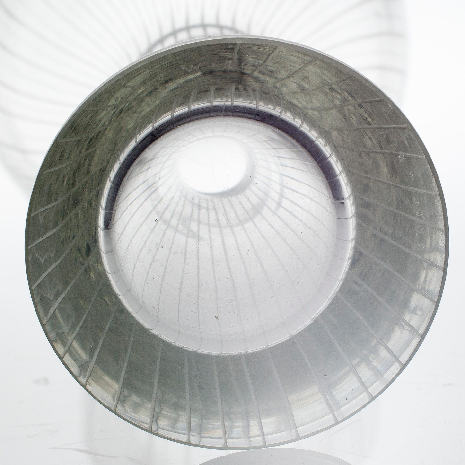 VAS, glas, signerad Tapio Wirkkala Iittala 3520.