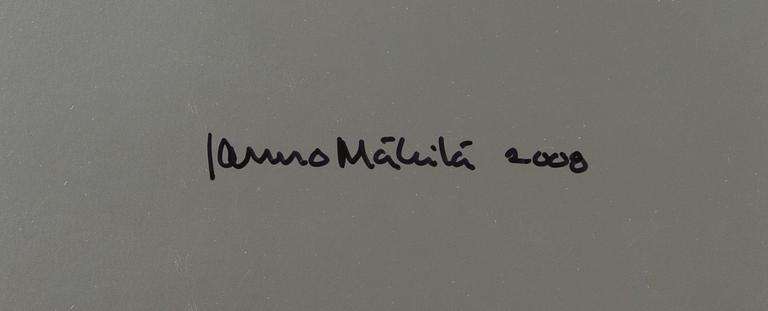 Grafikmapp, "Mannerheim", fem litografier, signerade och daterade 2008, numrerade 28/100.