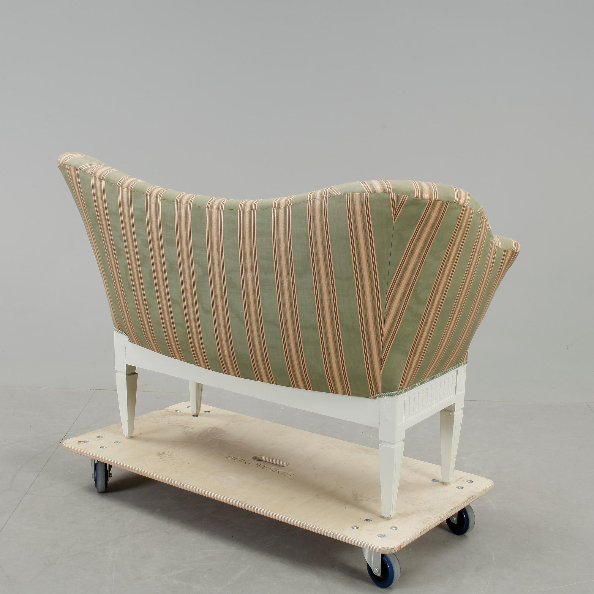 SOFFA, sengustaviansk, omkring 1800.