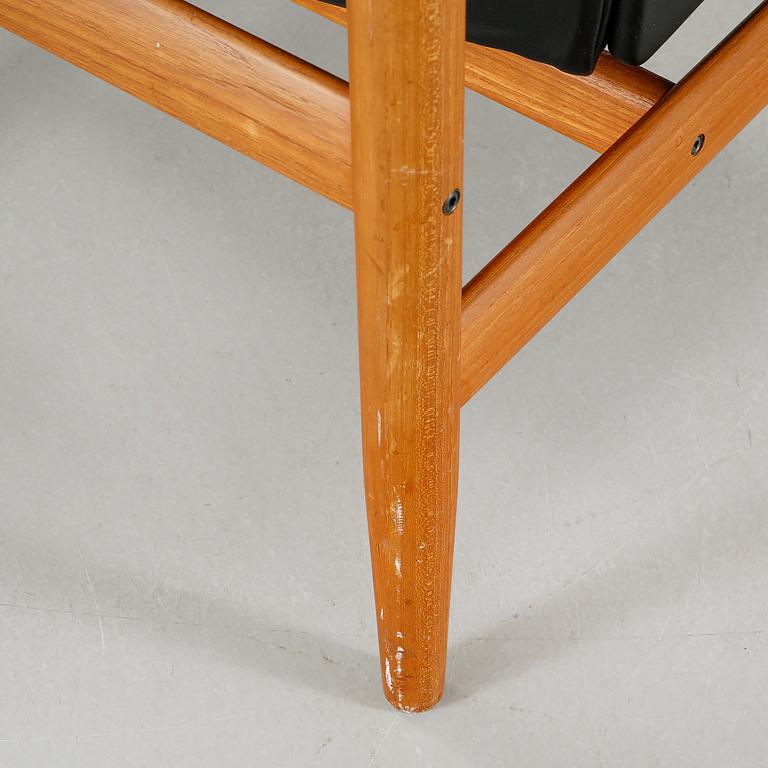 An 1960s armchair named "Bwana", made by France and Son in Denmark,