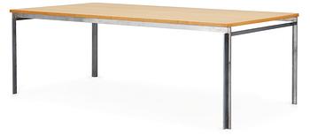 42. A Poul Kjaerholm table 'PK 51' by E Kold Christensen, Denmark.