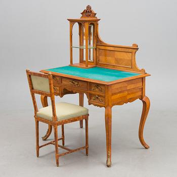 A RUSSIAN LADYS WRITING DESK,  B.C.Andreeva, St.Petersburg middle of the 19th century.