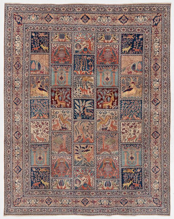 Rug, Kashmar Patina, approx. 376 x 297 cm.
